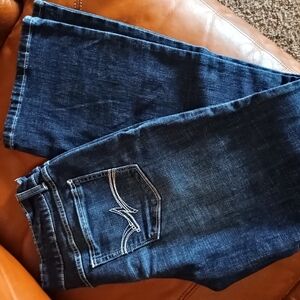 Wrangler Women's Dark Blue Boot Cut Jeans